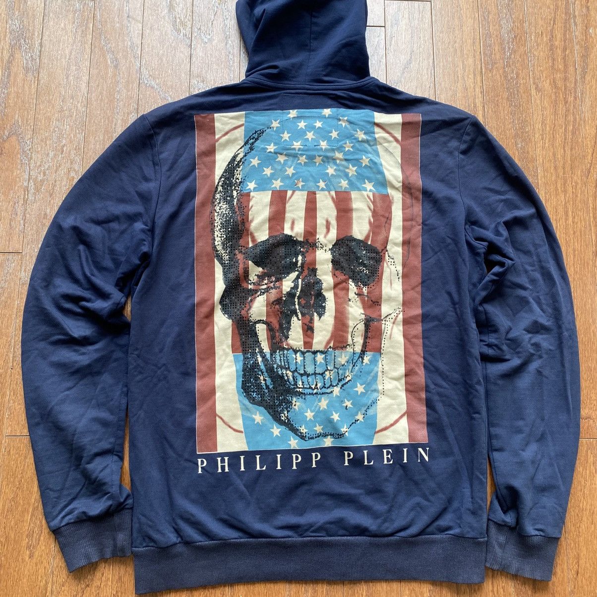 Designer × Philipp Plein × Streetwear Philipp Plein Skull Metal