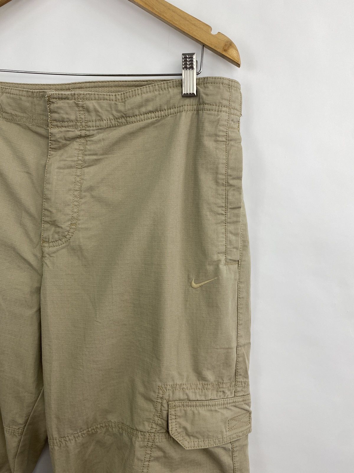 Nike 🇺🇸 Vintage 90s Nike Cargo Pants Y2K Skate Hype Rare Size US 34 / EU 50 - 5 Thumbnail