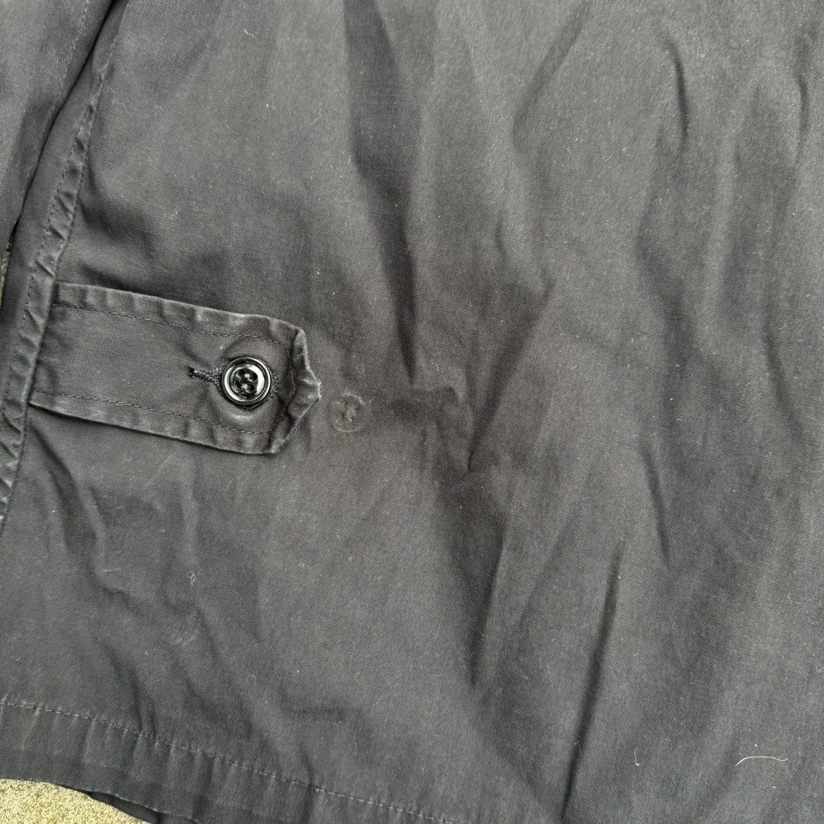 Vintage 80s Faded Zip Up Work Jacket Thrashed Grunge ERD Size US L / EU 52-54 / 3 - 15 Thumbnail