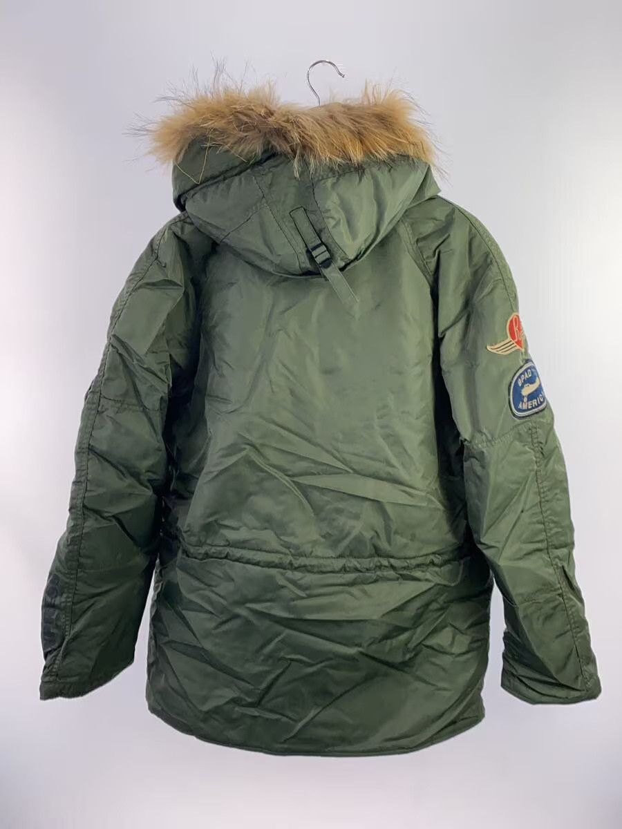 Avirex Avirex N-3B Acc Patched Nylon Flight Jacket Khaki Size US XL / EU 56 / 4 - 2 Thumbnail