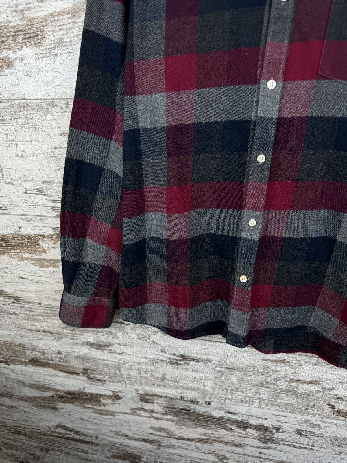 Barbour × Vintage Mens BARBOUR STAPLETON ANGUS shirts button up tweed size M Size US M / EU 48-50 / 2 - 5 Thumbnail