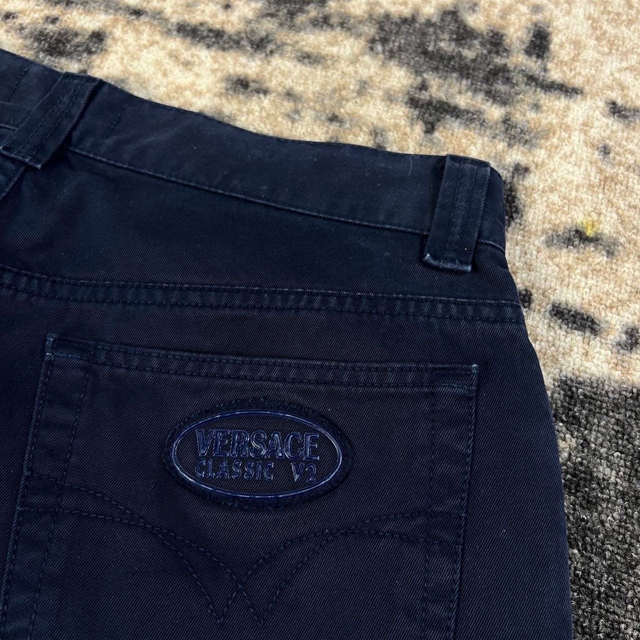 Versace Versace Classic V2 Vintage Luxury Mini Logo Chino Pants Size US 34 / EU 50 - 5 Thumbnail