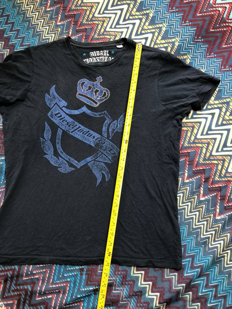 Diesel × Vintage Diesel Rising Sun Punk Grunge Graphic Tee Streetwear Vintage Size US S / EU 44-46 / 1 - 14 Thumbnail