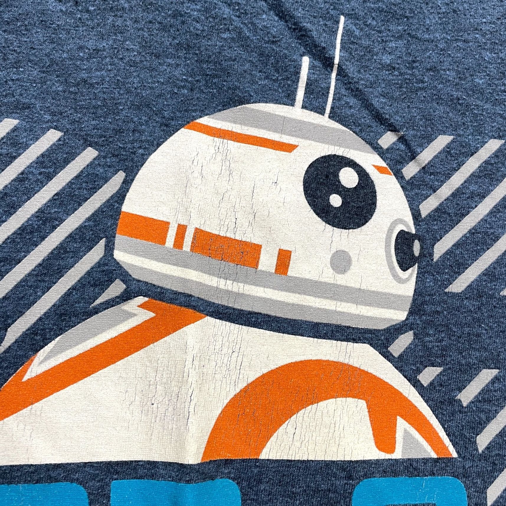 Star Wars Star Wars T-Shirt Men 2XL Blue Graphic Crew Neck Cotton Tee Shirt Star Wars Astromech Droid BB-8 Graphic Print Cartoon Classic Tv Shows Size US XXL / EU 58 / 5 - 5 Thumbnail