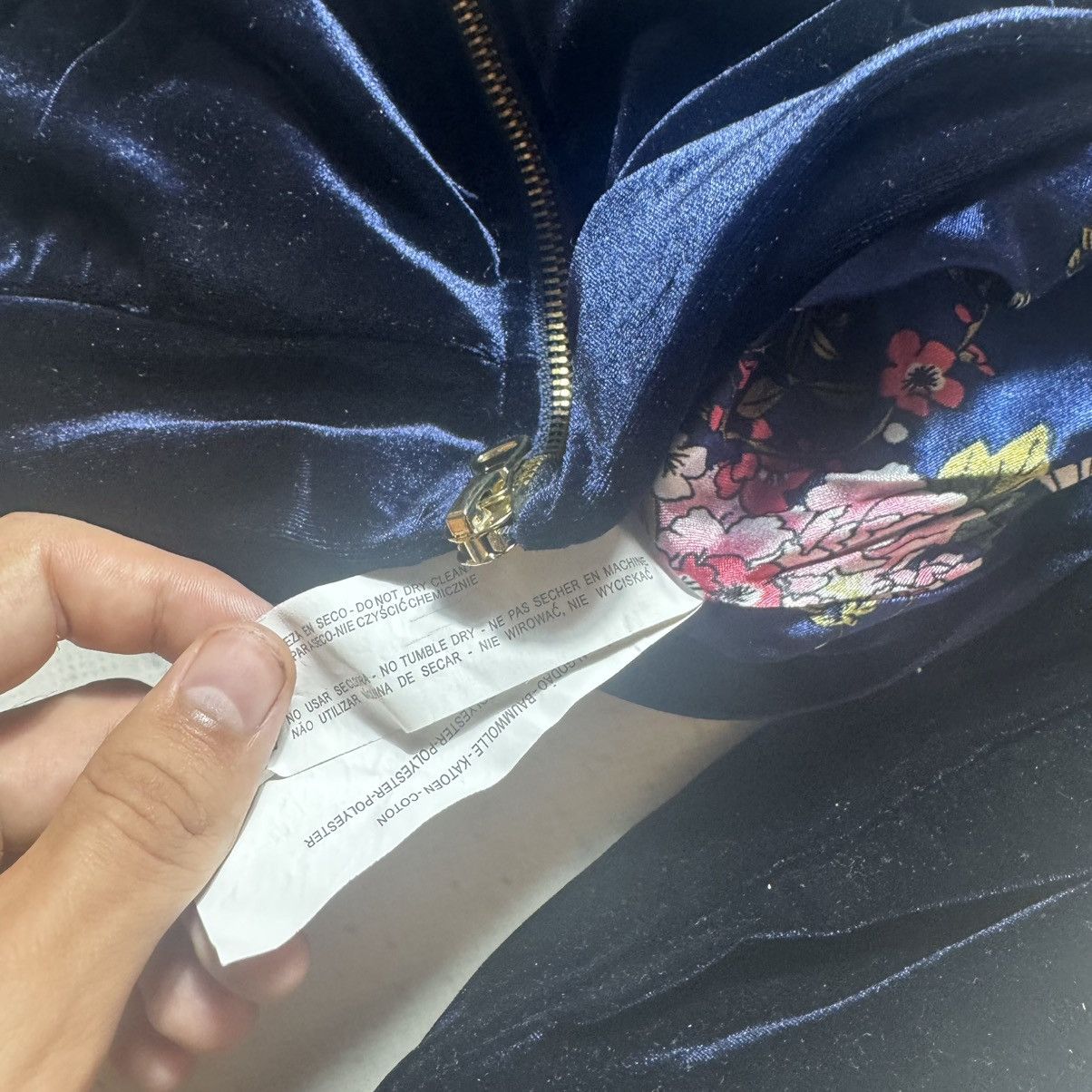 Denis Simachev y2k velour flowers zip hoodie denis simachev with big logo Size M / US 6-8 / IT 42-44 - 15 Thumbnail