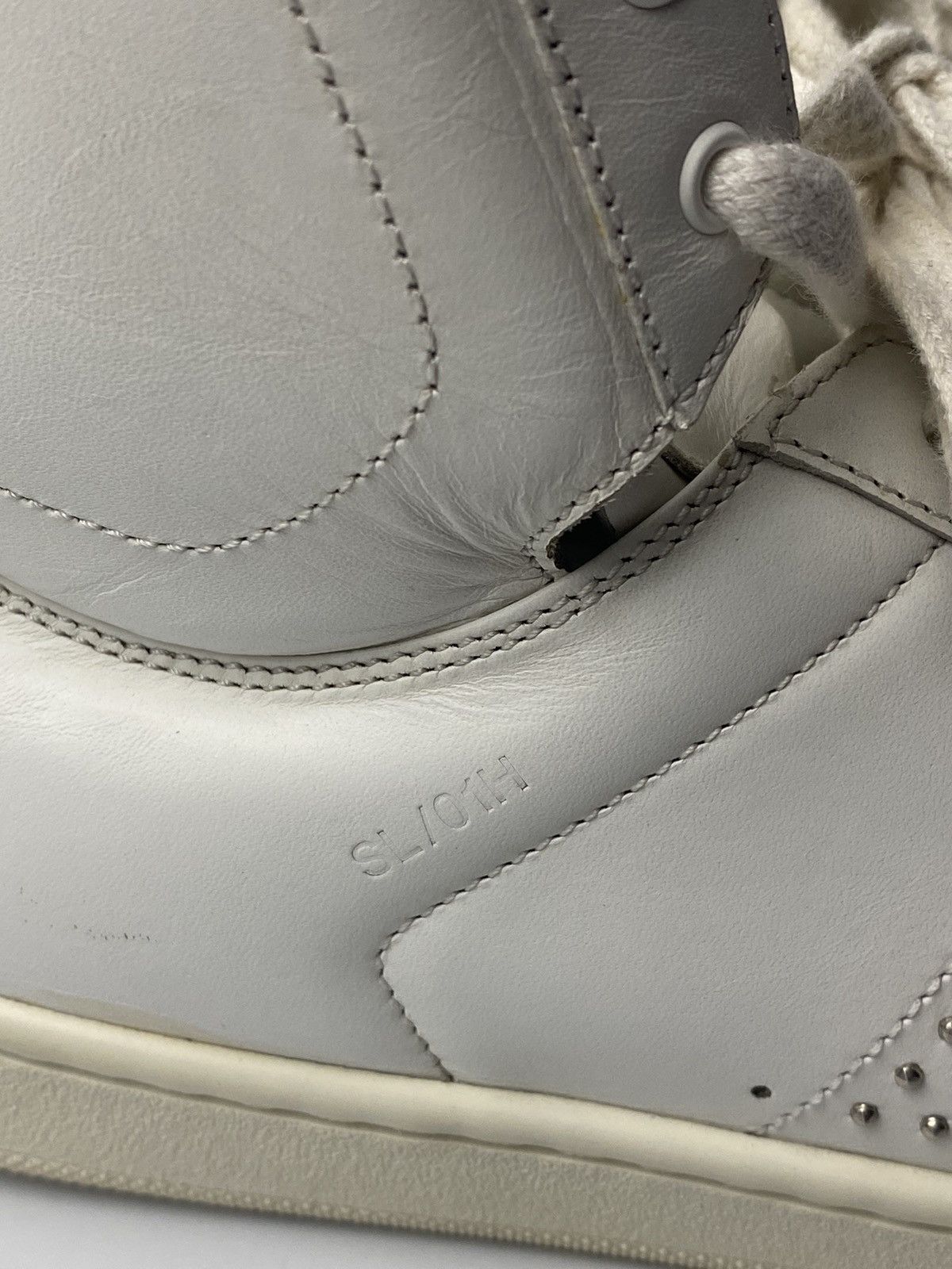 Saint Laurent Paris Saint Laurent Hedi Slimane Studded Sneaker Size US 8 / IT 38 - 7 Thumbnail