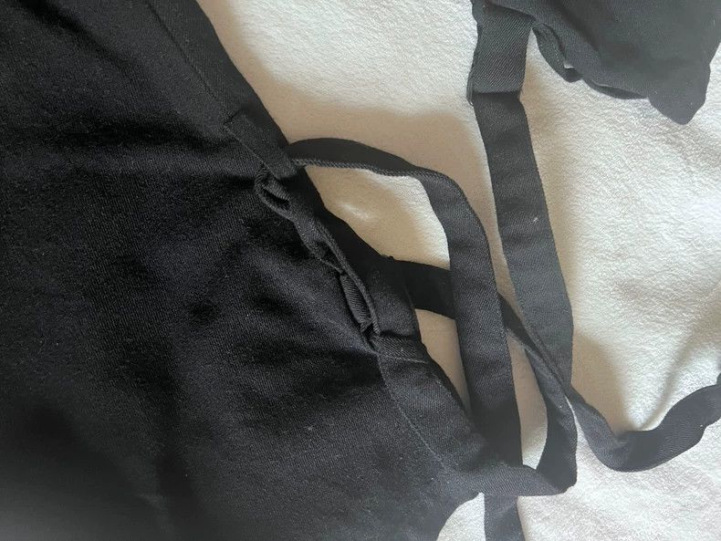 Yohji Yamamoto Yohji Yamamoto size 2 Cropped lace-up pants Size US 28 / EU 44 - 3 Thumbnail