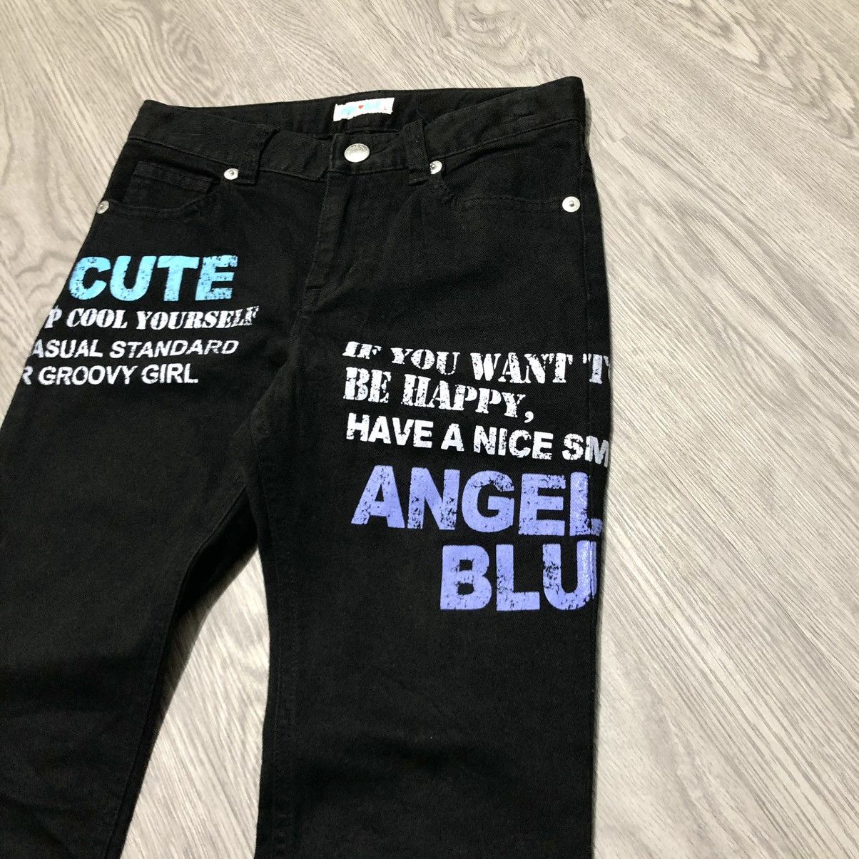 Angel Blue 2000s Angel Blue Cute Girls Denim Jeans Pants Black Lgb Size US 26 / EU 42 - 4 Thumbnail