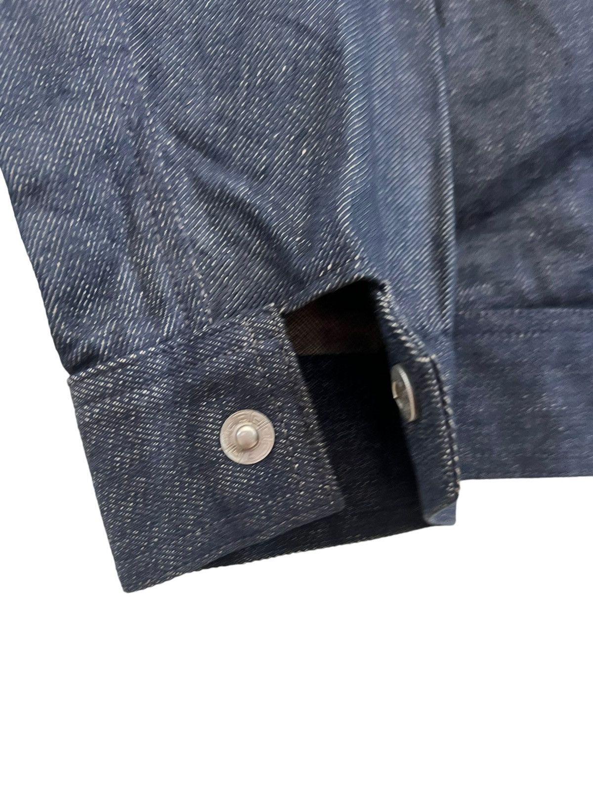 Vintage Vintage YOSHISEI Sports Wear "Colosseum" Hybrid Denim Jacket Size US M / EU 48-50 / 2 - 10 Thumbnail