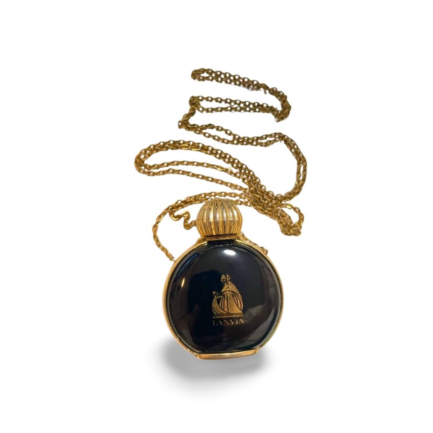 Lanvin 80’s vintage Lanvin g necklace with logo perfume bottle Size ONE SIZE - 1 Thumbnail