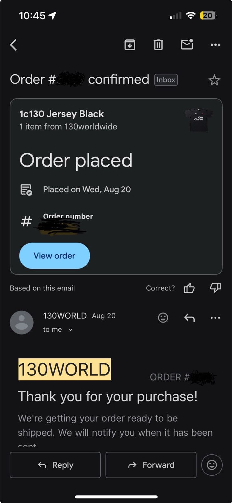 130 world jersey