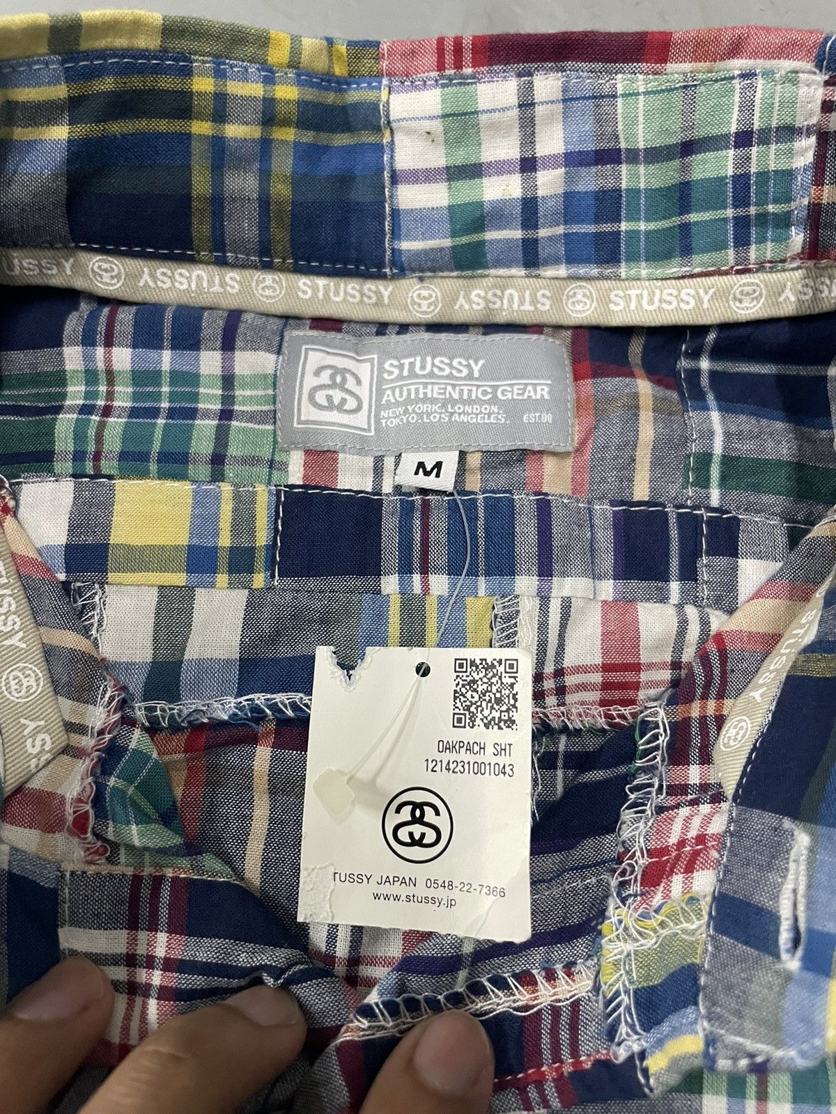 Stussy Stussy Patchwork Short sleeve shirt Size US M / EU 48-50 / 2 - 7 Thumbnail