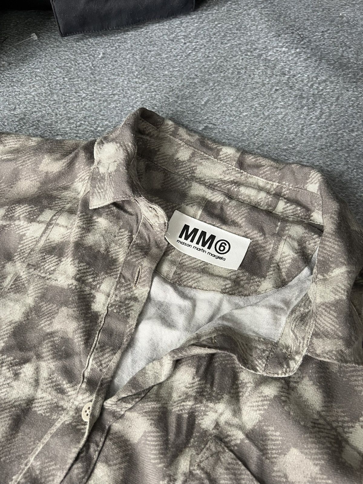 Maison Margiela MM6 asymmetrical check shirt Size M / US 6-8 / IT 42-44 - 7 Thumbnail