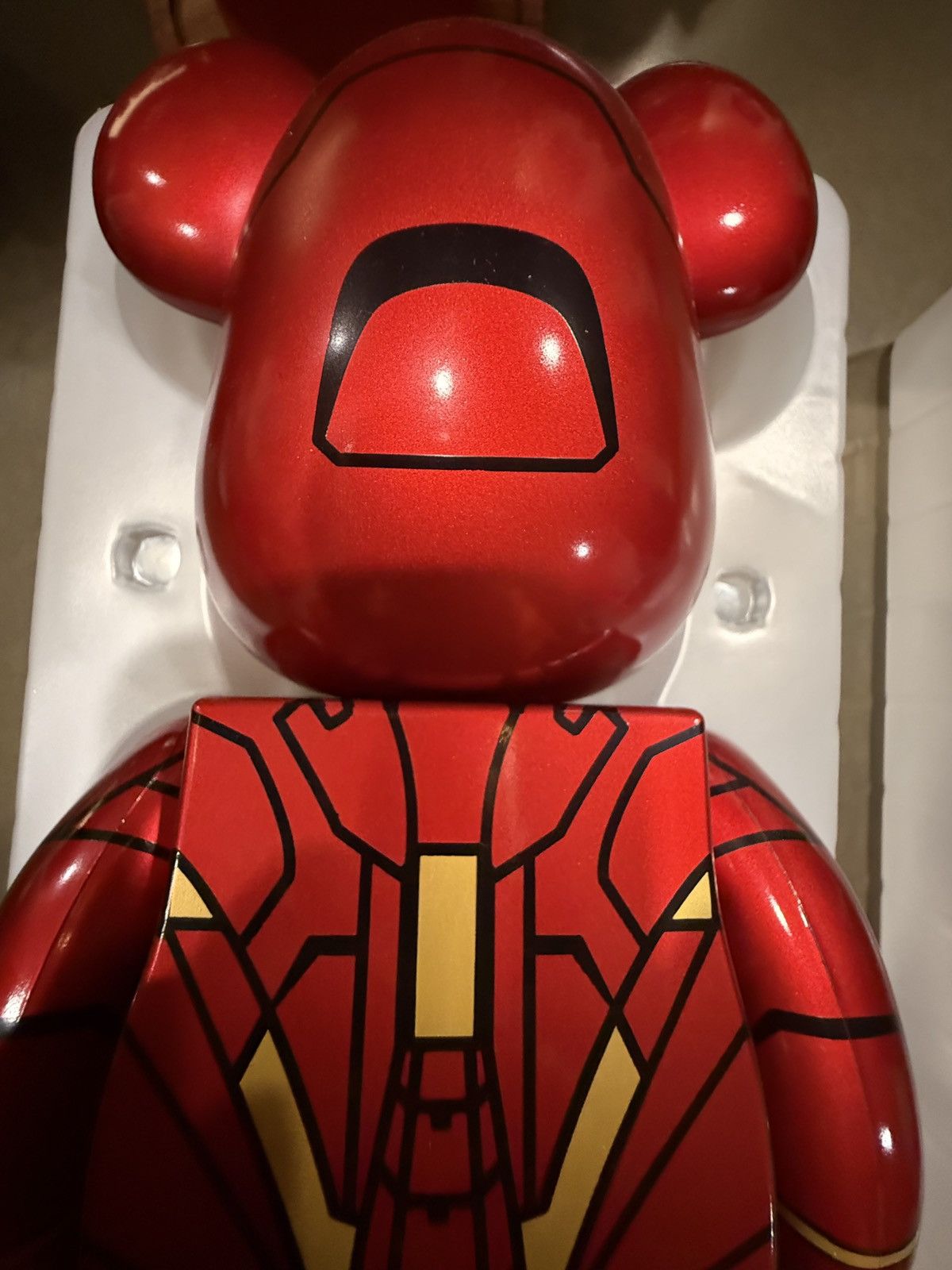 Medicom Toy MEDICOM 400% BEARBRICK IRON MAN MARK VI RARE LIMITED EDITION Size ONE SIZE - 14 Thumbnail