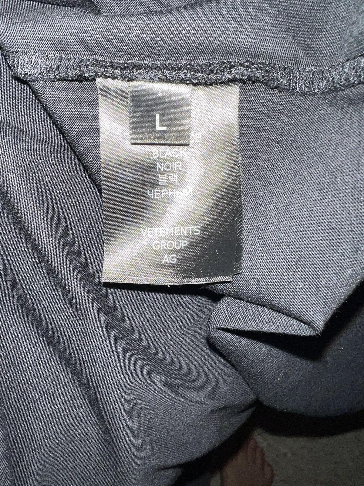 Vetements Vetements XXX.com Hub T Shirt Size US XL / EU 56 / 4 - 3 Thumbnail