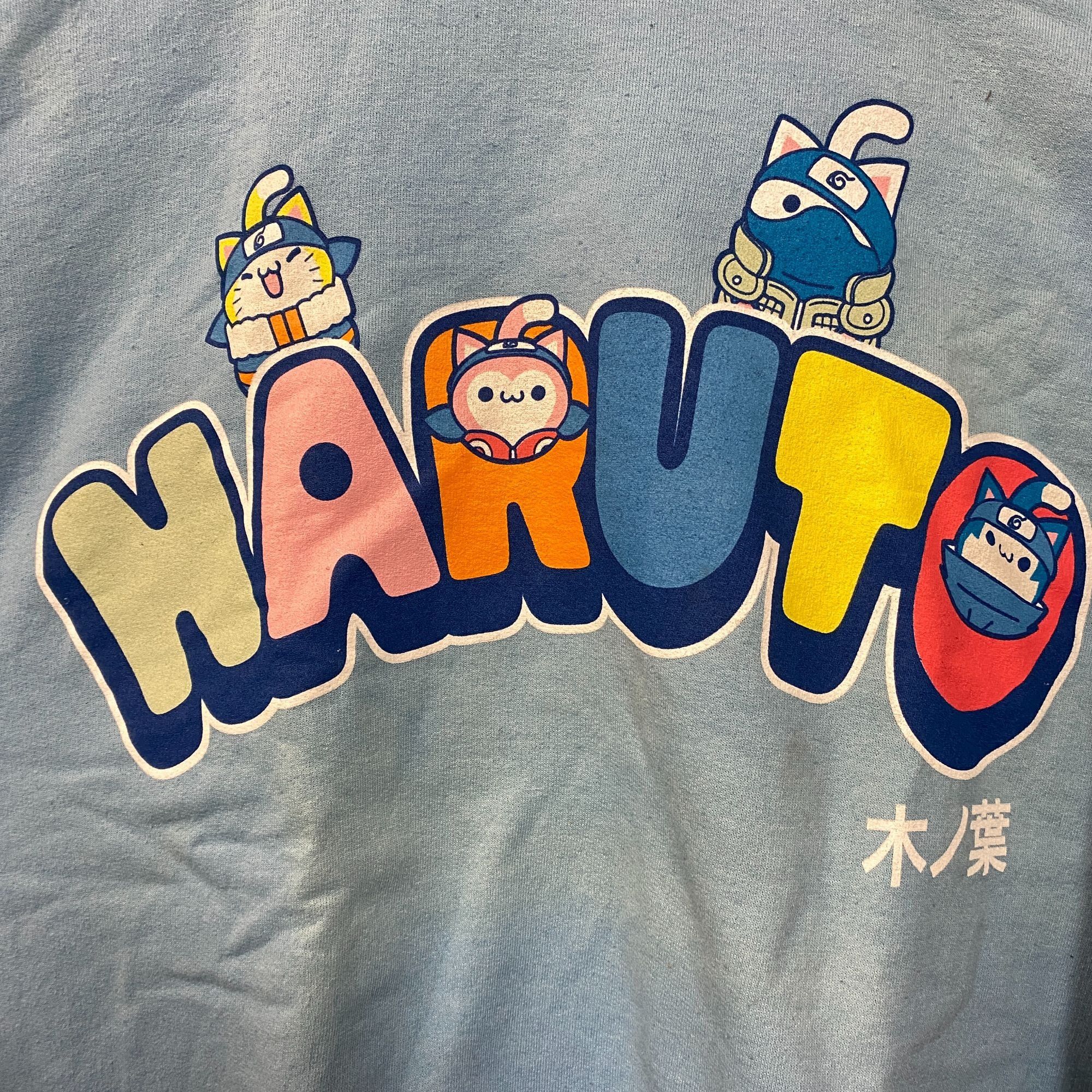Anime Nyaturo Kawaii Oversize Naruto Anime Crewneck Sweater Medium Size US M / EU 48-50 / 2 - 3 Thumbnail