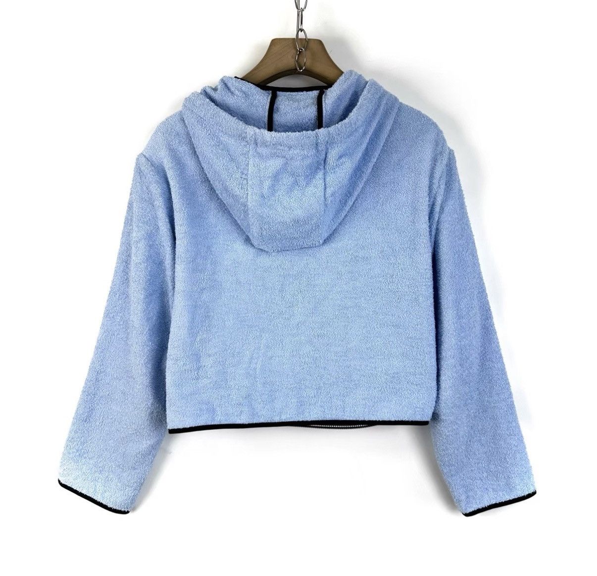 Prada Prada Towel Fabric Hooded Short Jacket with Triangle K12 Size M / US 6-8 / IT 42-44 - 2 Thumbnail