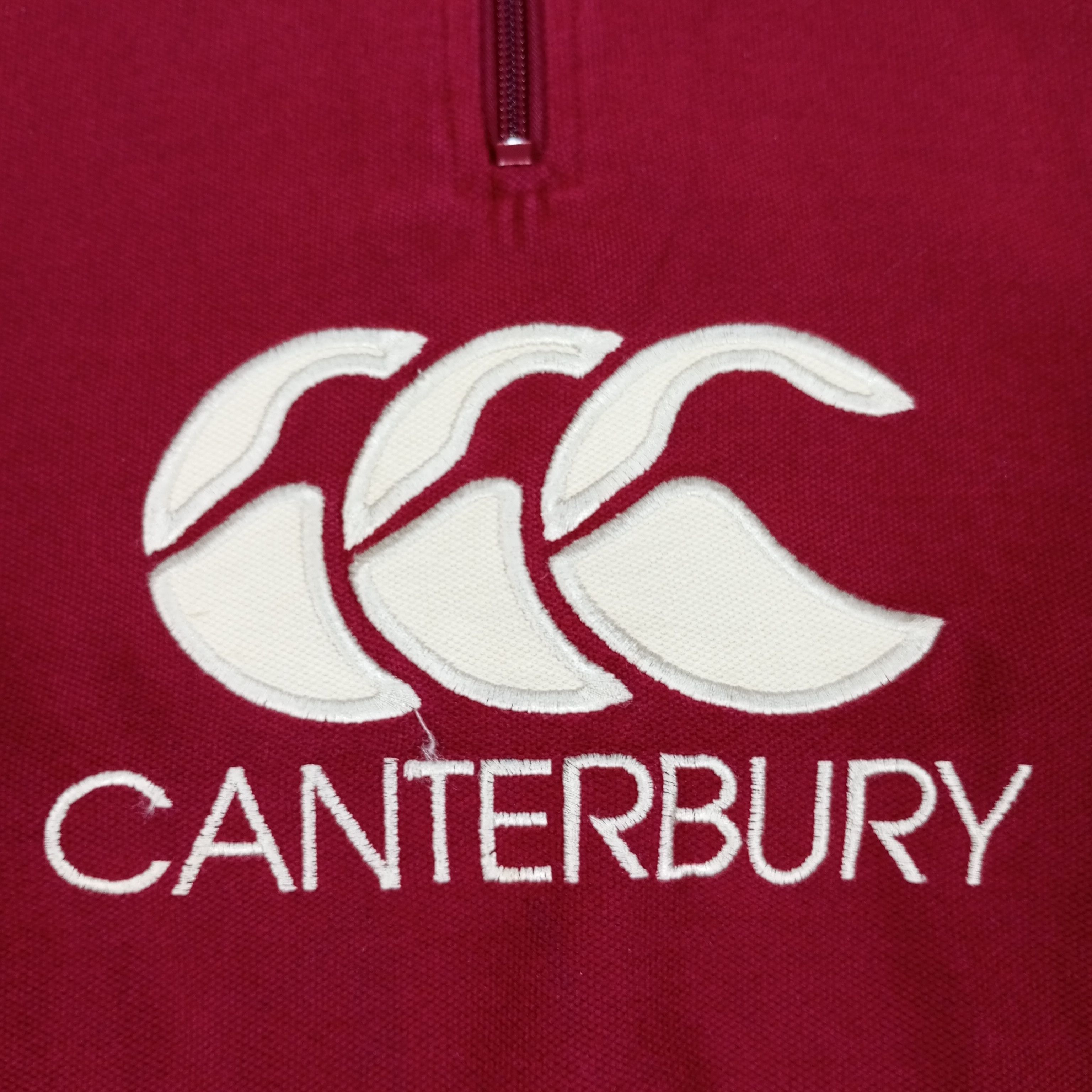 Canterbury of New Zealand × Vintage Canterbury Of New Zealand Half Zipper Sweater Nice Design Size US M / EU 48-50 / 2 - 2 Thumbnail