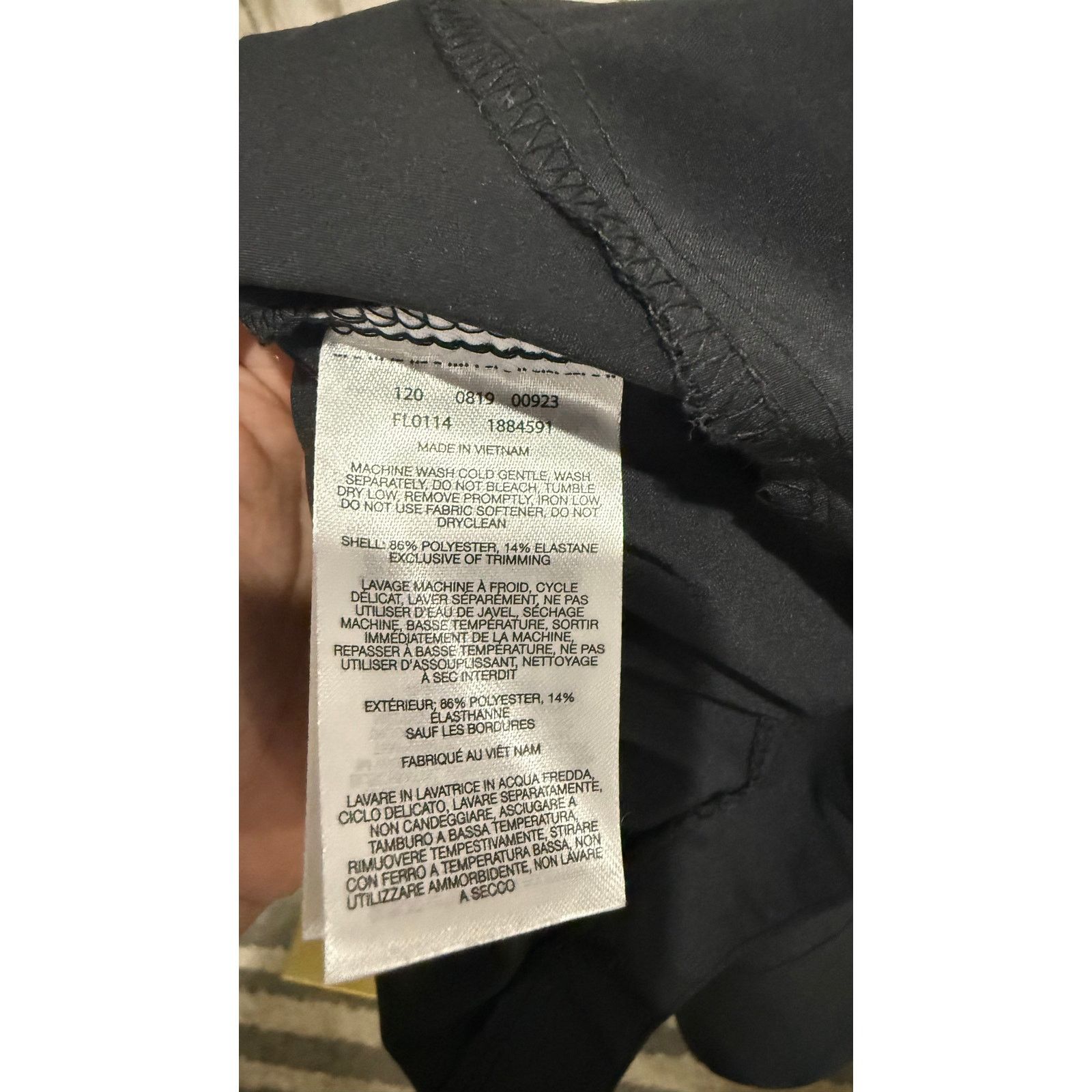 Columbia Columbia PFG Jacket Womens Petite Small Black Open Front Size S / US 4 / IT 40 - 7 Thumbnail