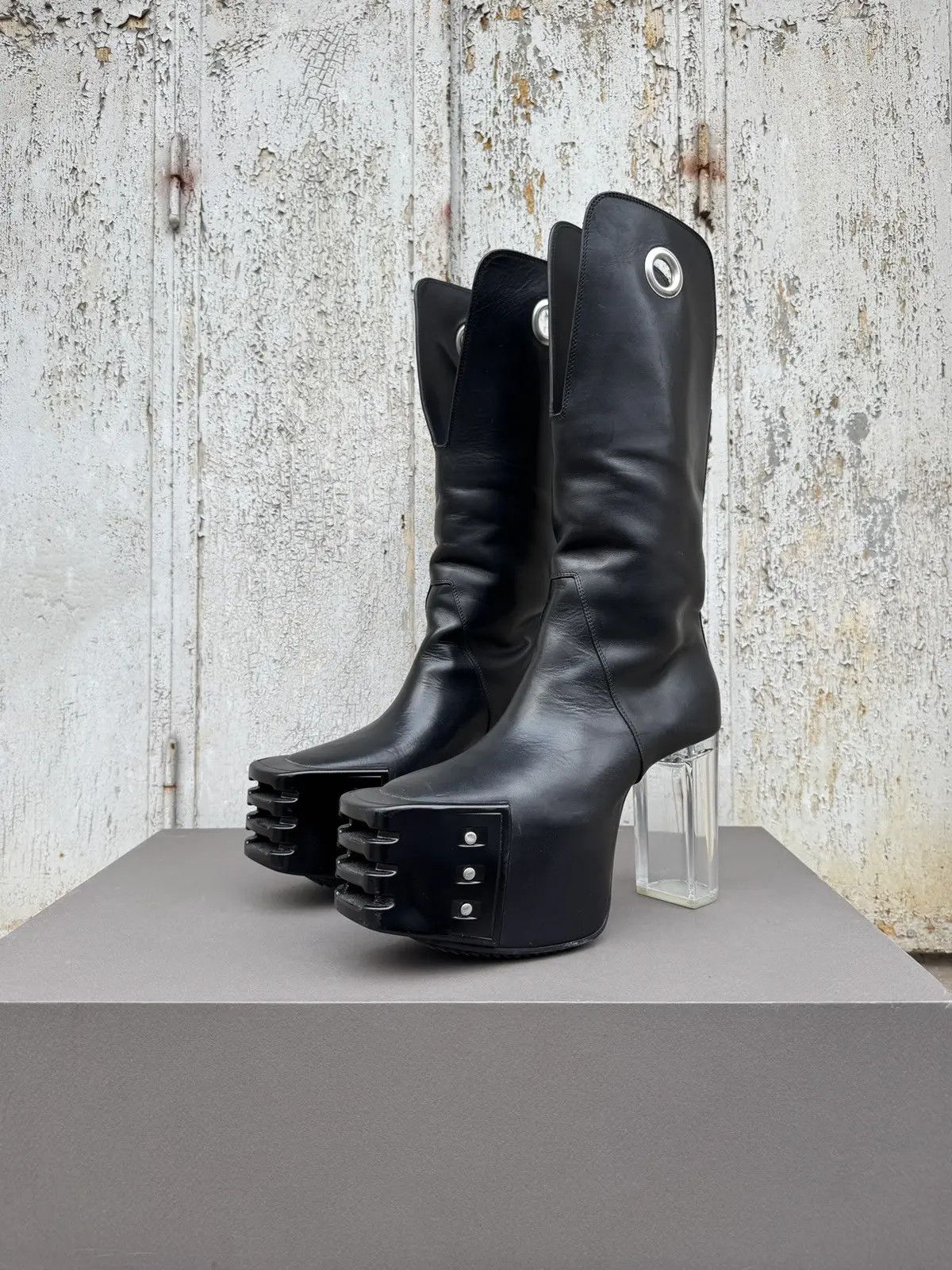 Rick Owens Kiss Boots Grill | Grailed