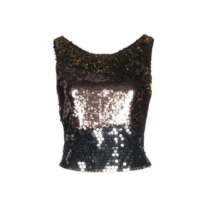 Moschino AW15 MOSCHINO COUTURE x Jeremy Scott Embellished Cropped Top Size XXS / US 00 / IT 34 - 1 Thumbnail