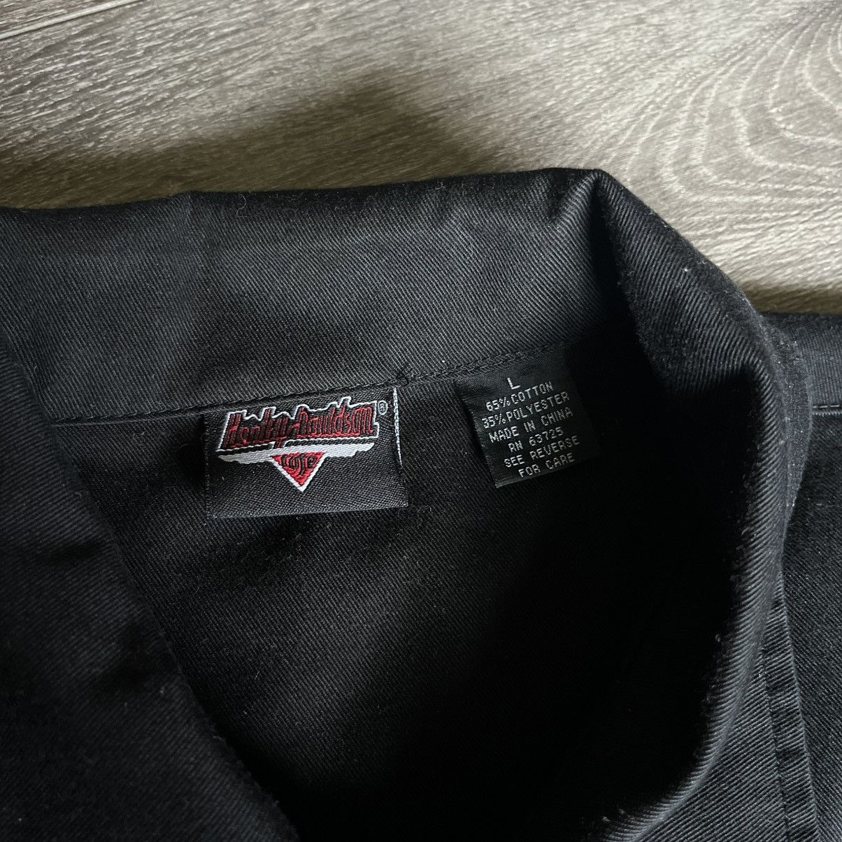 Harley Davidson Vintage Y2K Harley Davidson Cafe Las Vegas S/S Button Shirt Size US L / EU 52-54 / 3 - 6 Thumbnail