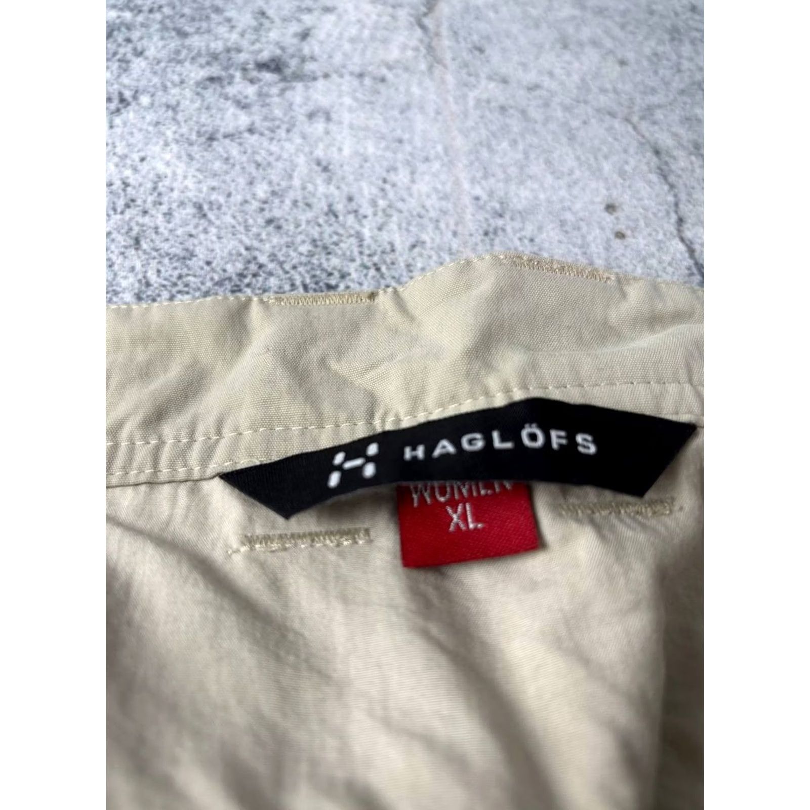 Isabel Marant Haglofs Womens Trekking Trousers XL Ivory Polyamide Straight Leg Fly Button Size Size 40" / US 18 - 3 Thumbnail