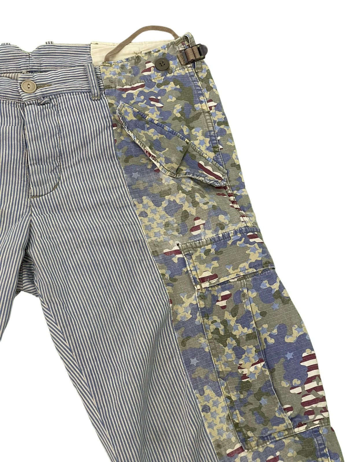 Japanese Brand Camo x Hickory Vtg Miharayasuhiro Cropped Regular 6🟦6 Size US 35 - 5 Thumbnail