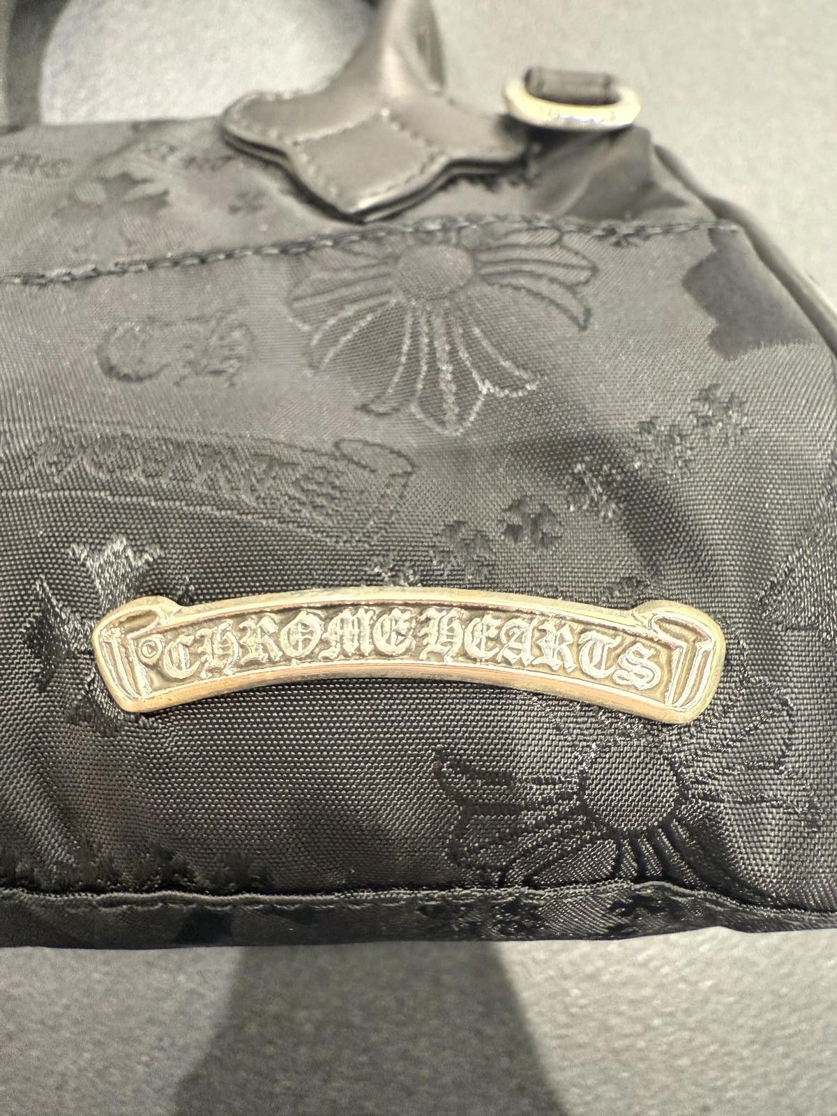 Chrome Hearts Chrome Hearts Multi Motif Nylon Mini Handbag in Black Size ONE SIZE - 2 Thumbnail