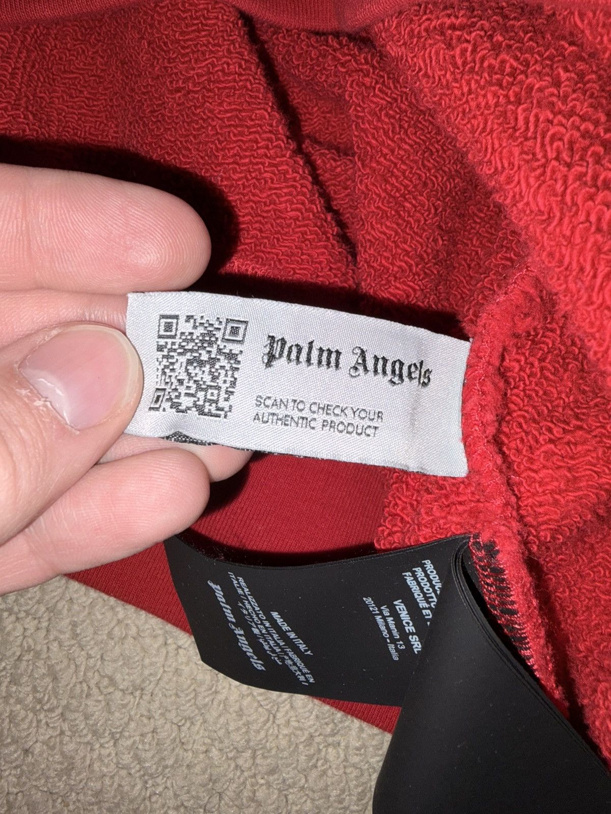 Palm Angels Palm Angles Red Desert Logo Sweatshirt Size US M / EU 48-50 / 2 - 5 Thumbnail