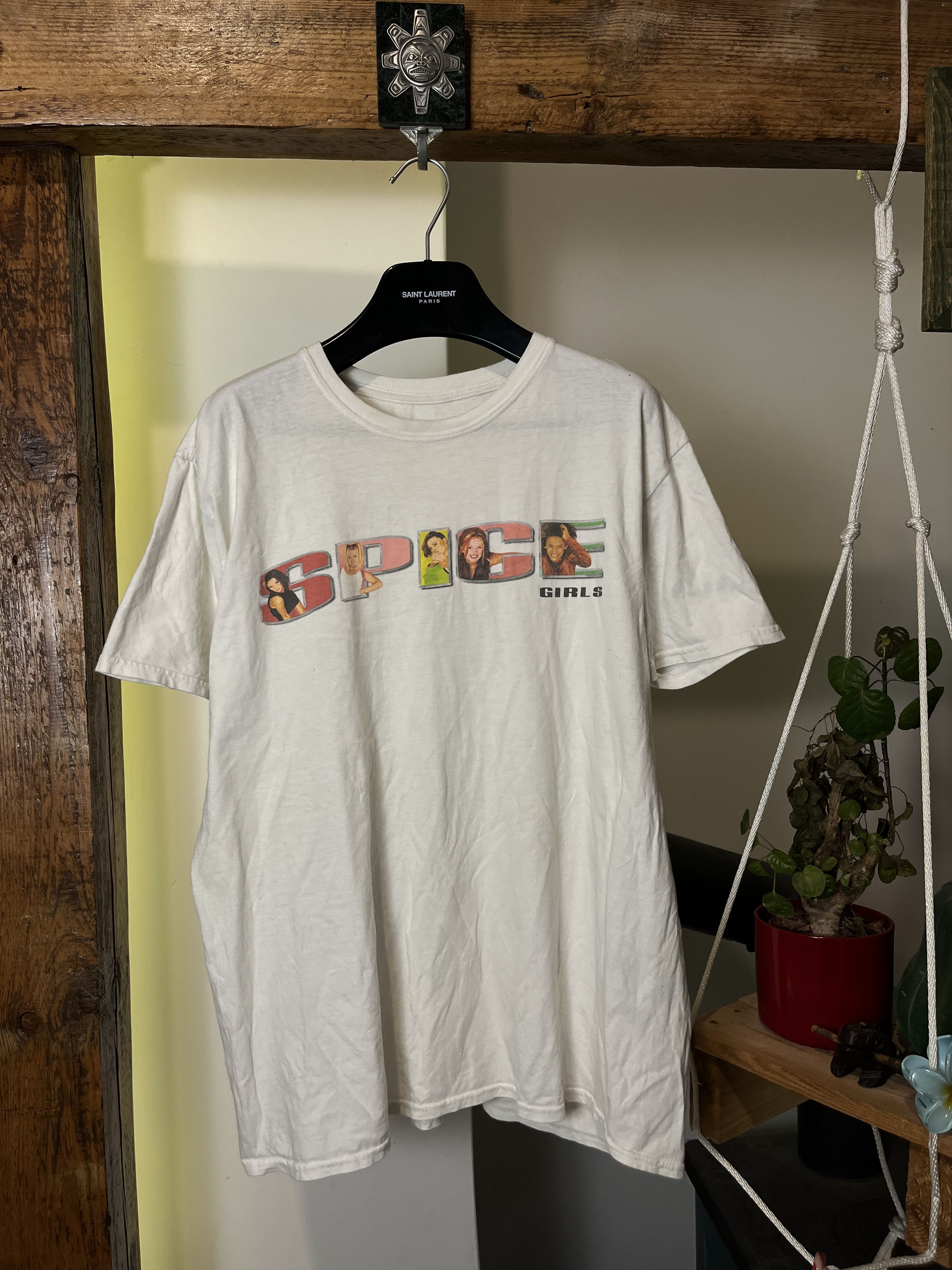 Band Tees × Rap Tees × Vintage Spice Girls Pop Band Logo Tee Size US L / EU 52-54 / 3 - 1 Thumbnail