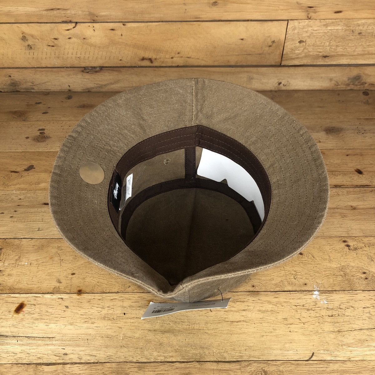 Stussy × Vintage Stussy Big Logo Canvas Bucket Size ONE SIZE - 2 Thumbnail