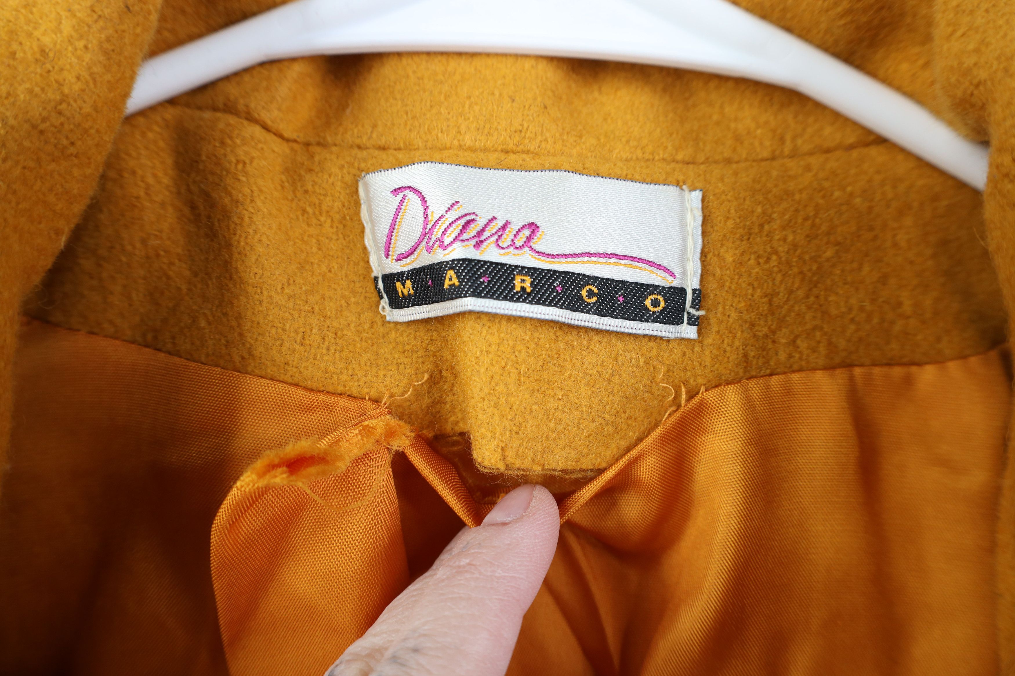 Vintage Vintage 90s Streetwear Wool Double Breasted Overcoat Jacket Size 3XL / US 20-22 - 10 Thumbnail