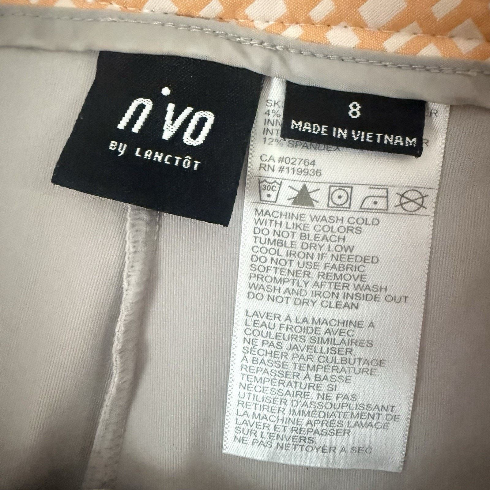Other N'Vo By Lanctot Skort Plaid Golf Pickleball Tennis Sporty Size 30" / US 8 / IT 44 - 3 Thumbnail