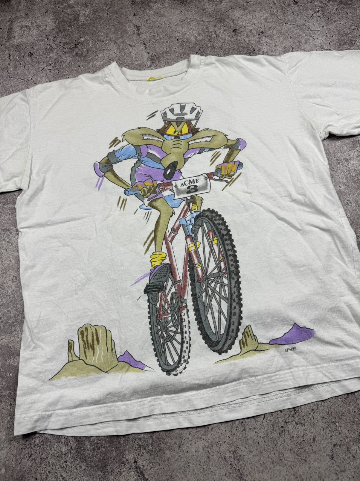 Cartoon Network Vintage 00’s Coyote Double Side Big Print T-Shirt Cartoon Size US M / EU 48-50 / 2 - 5 Thumbnail