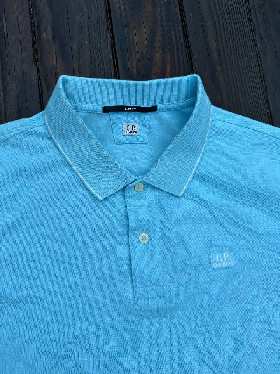 Massimo Osti Vintage C.P. Company Polo Tee Size US L / EU 52-54 / 3 - 11 Thumbnail