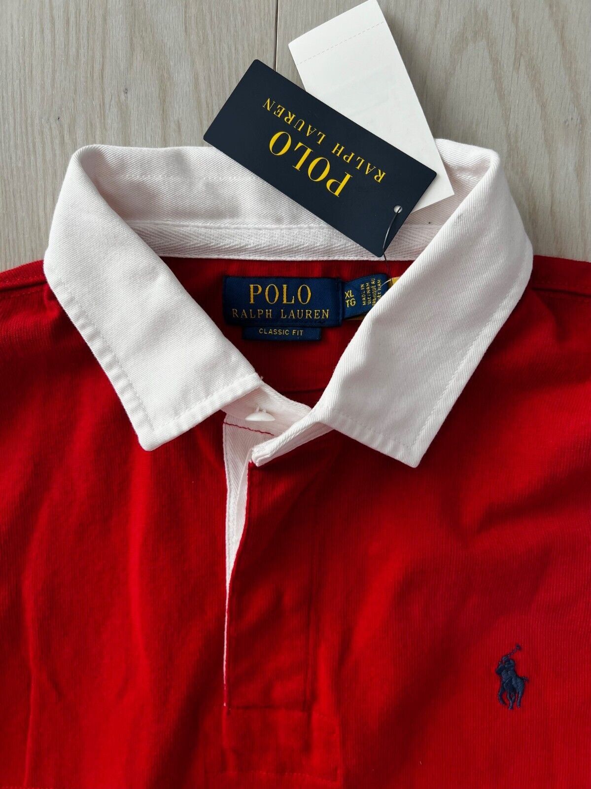 Polo Ralph Lauren Classic Fit Beach Graphic Rugby Shirt