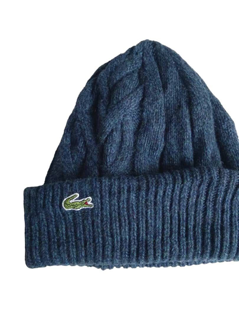 Japanese Brand × Lacoste LACOSTE Beanie Hats Nice 🔥🔥 Size ONE SIZE - 2 Thumbnail