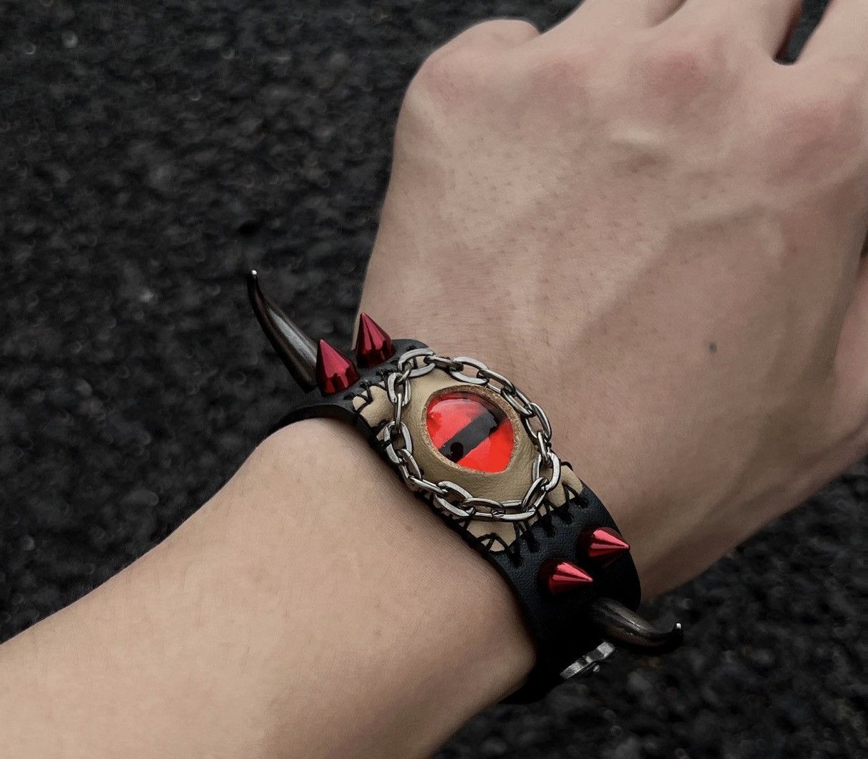 Japanese Brand × Vintage Retro punk bracelet Size ONE SIZE - 5 Thumbnail
