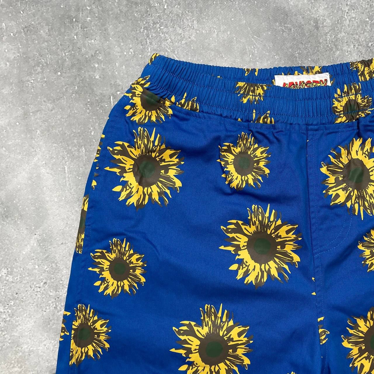 Advisry Clothing Advisry Sunflower Pattern Shorts Blue Size M Size US 30 / EU 46 - 3 Thumbnail
