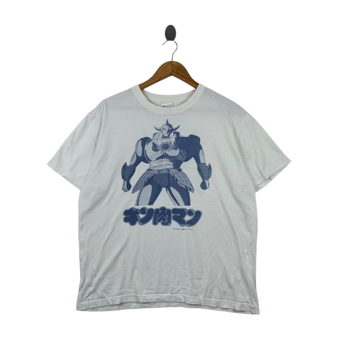 Vintage KINNIKUMAN AKUMAN SHOGUN Demon General Tee Shirt Anime Manga Size US L / EU 52-54 / 3 - 1 Thumbnail