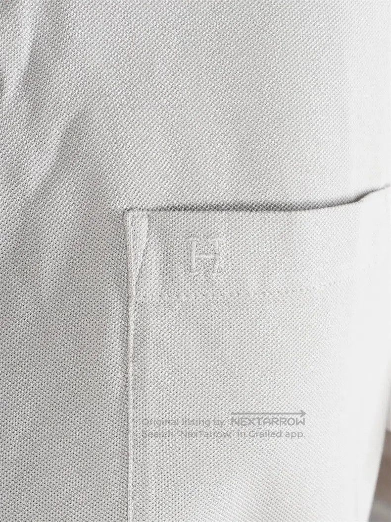 Hermes Hermes Men's Light Bean Color Short Sleeve Polo Shirt Size US S / EU 44-46 / 1 - 4 Thumbnail