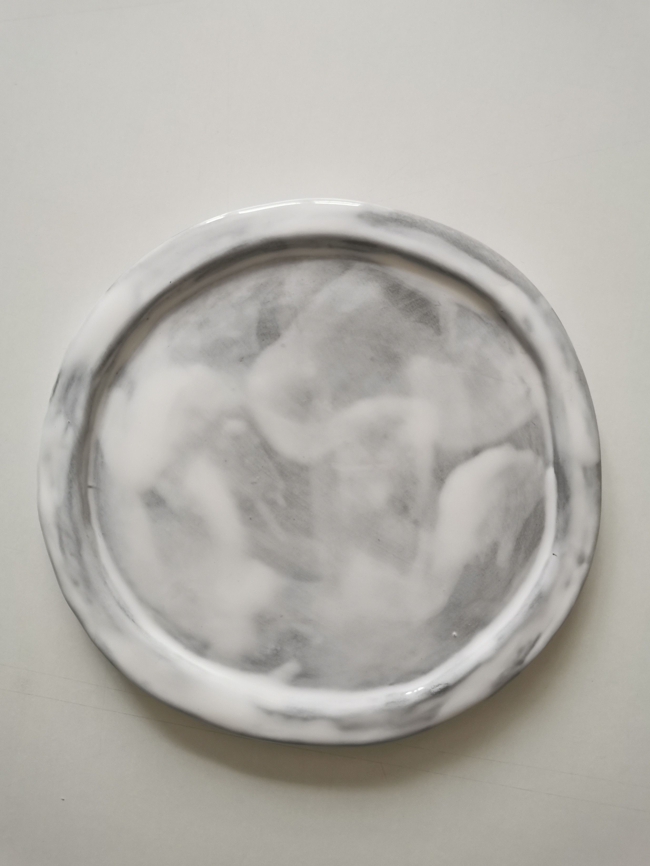 Off-White Off white stoneware plate Size ONE SIZE - 1 Thumbnail