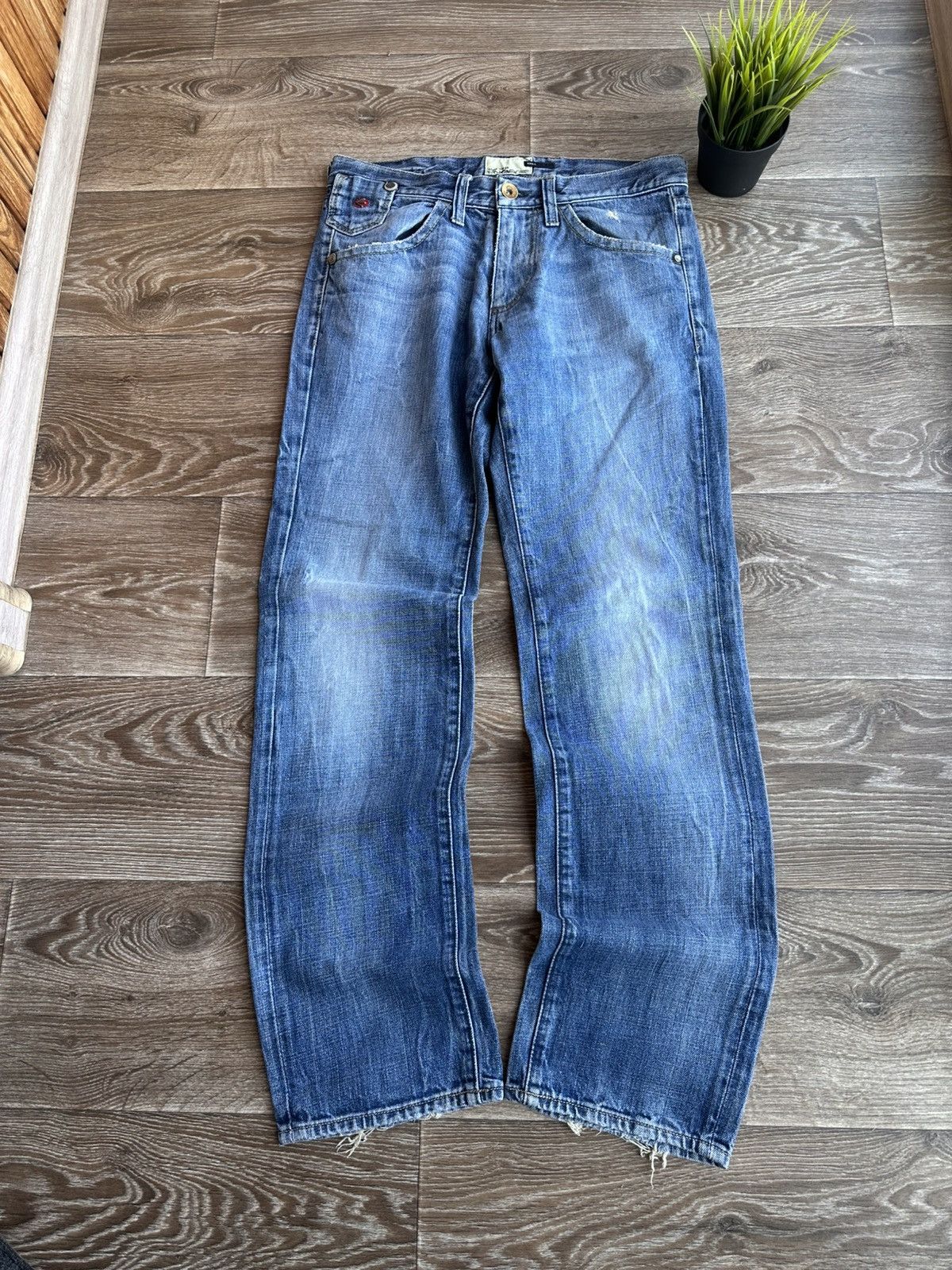 Energie 🔥 Energie Vintage Denim Jeans Pants Y2K Miss Sixty Italy Size US 33 - 4 Thumbnail