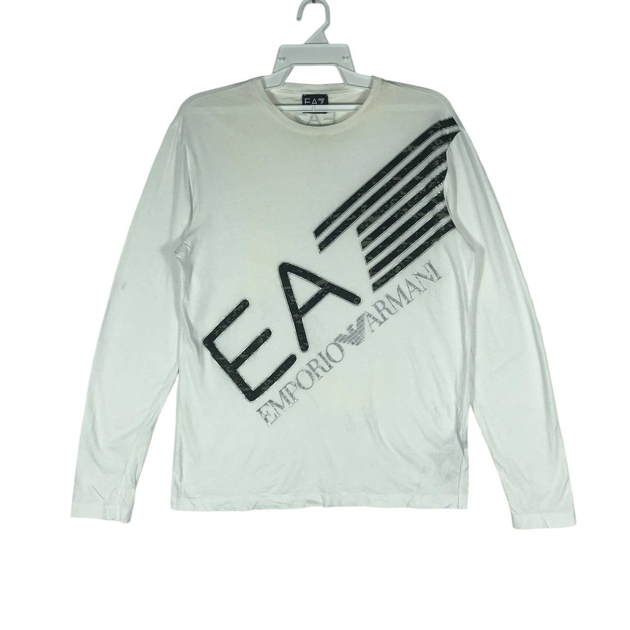 Armani × Emporio Armani EA7 Emporio Armani White T-Shirt Size US M / EU 48-50 / 2 - 1 Thumbnail