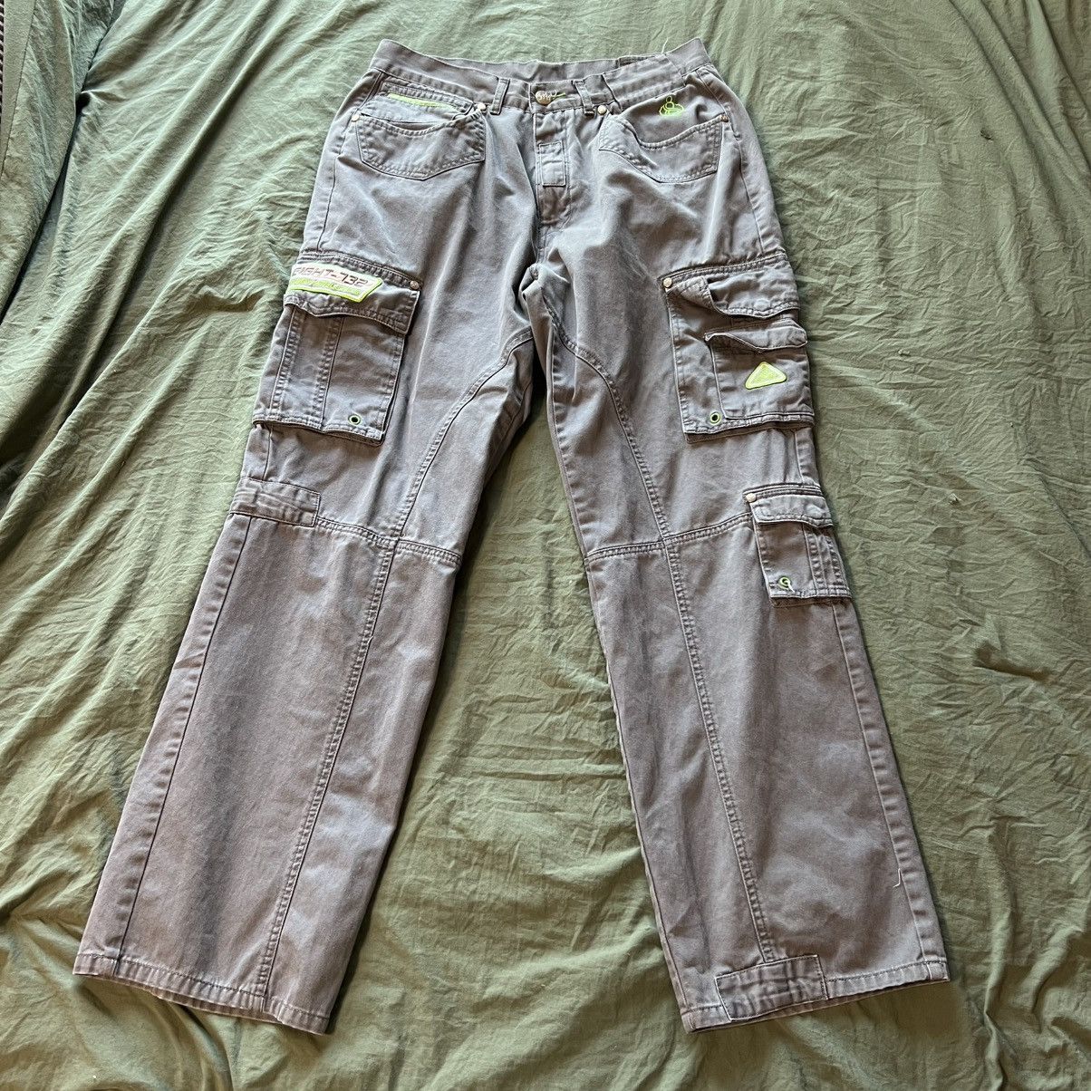 Vintage Grey vintage skater cargo pants Size US 34 / EU 50 - 1 Thumbnail