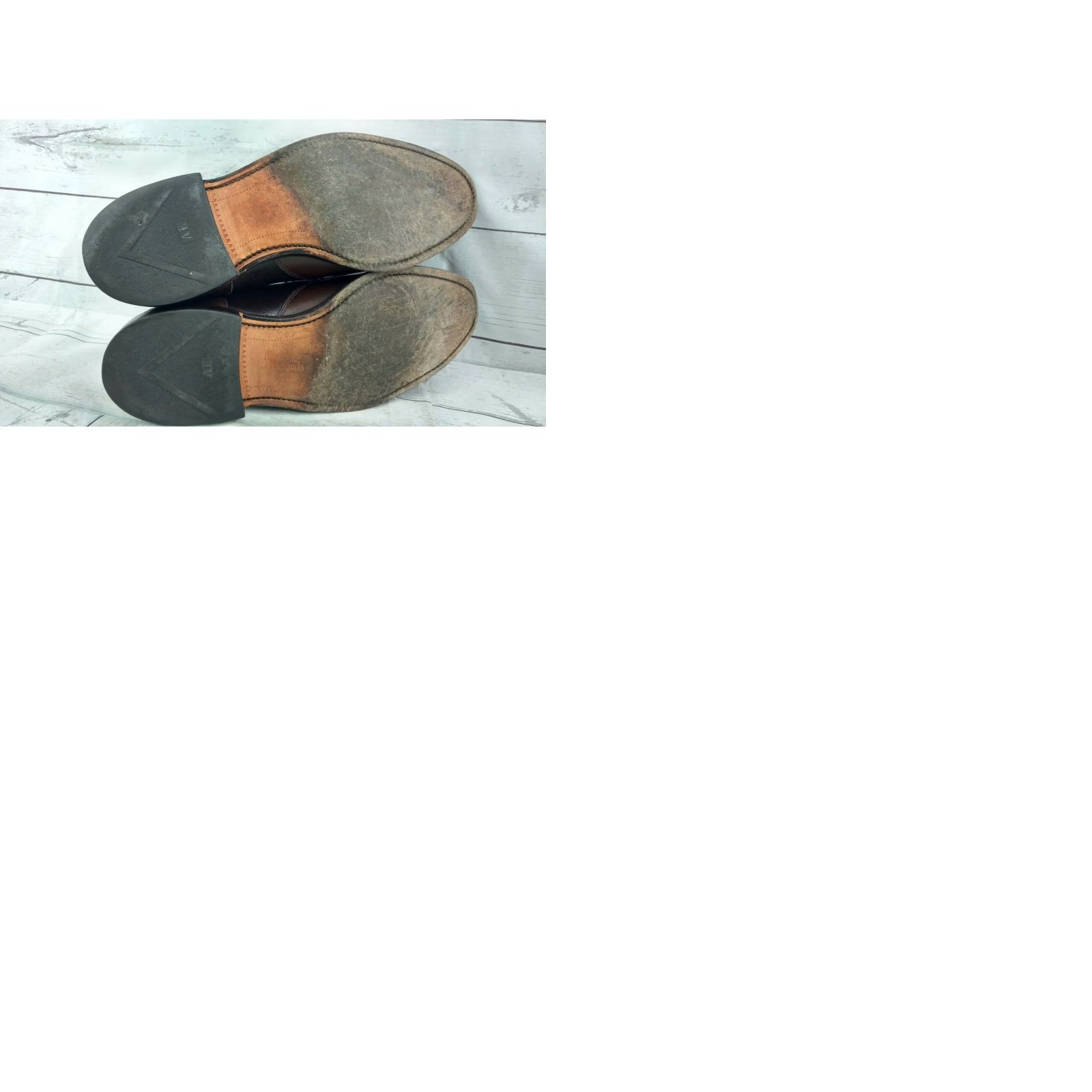 Allen Edmonds Allen Edmonds Oxfords Dress Brown Cap Toe Two Tone Leather Size 9.5 Mens Shoes Size ONE SIZE - 9 Thumbnail