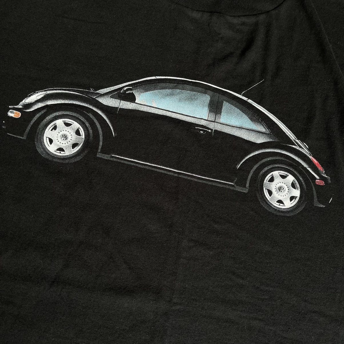 Vintage Vintage 2000s Volkswagen New Beetle Car Graphic Logo Tee Size US L / EU 52-54 / 3 - 3 Thumbnail