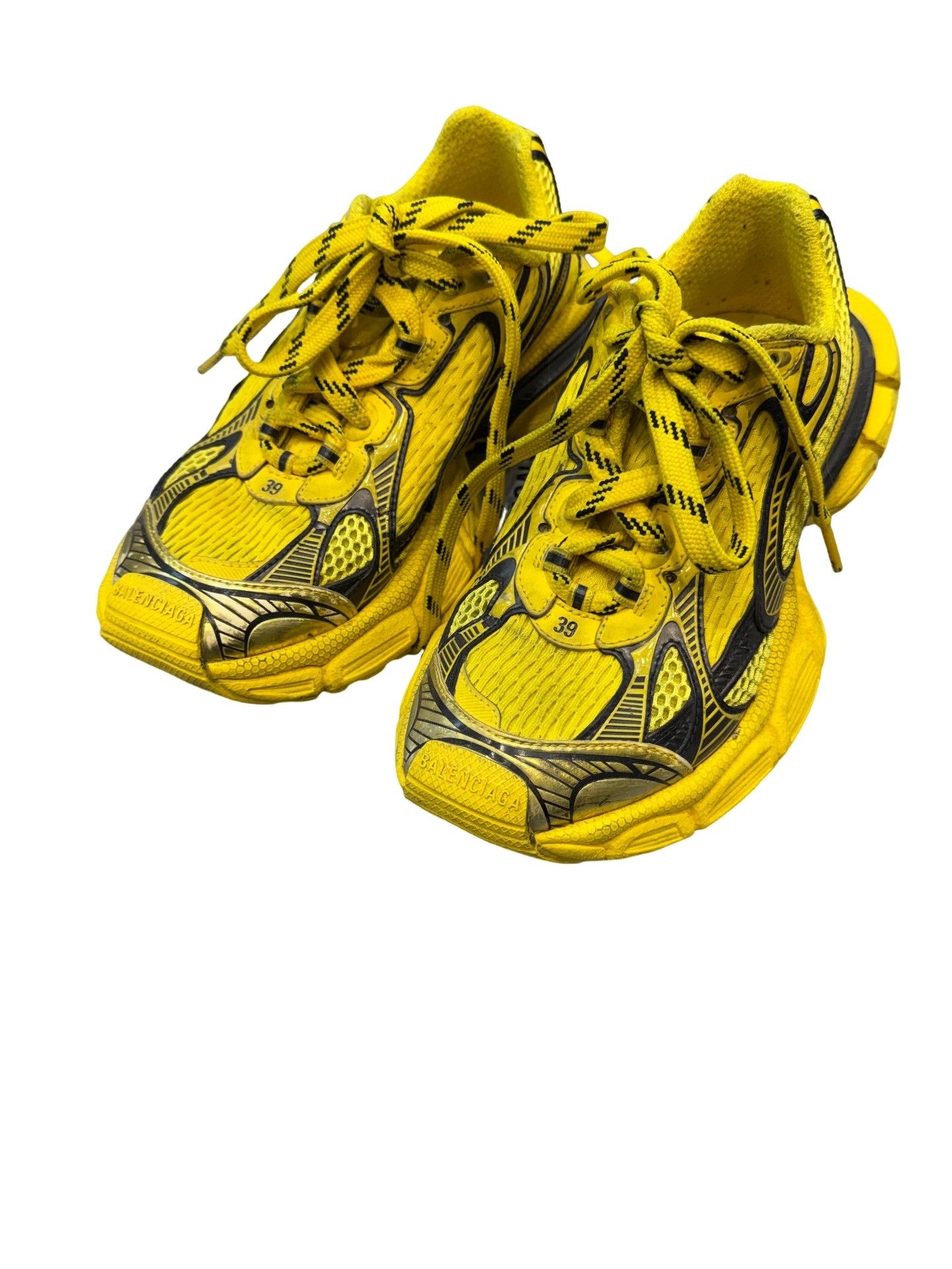 Balenciaga Balenciaga Yellow 3XL Sneakers Size 6 Size US 6 / EU 39 - 1 Thumbnail