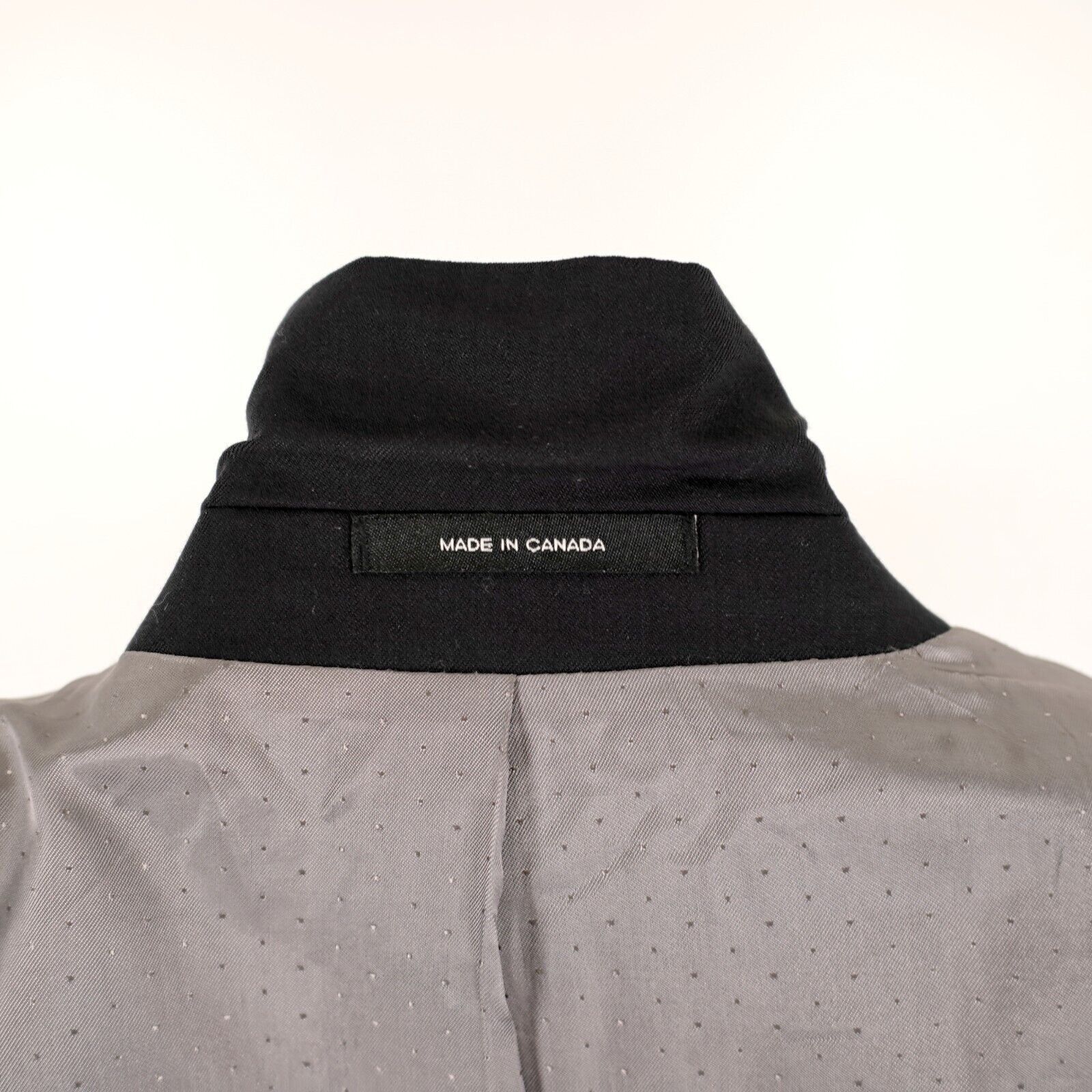 Calvin Klein Calvin Klein Wool Black 3 Button Blazer 42R Macy's Twill Wea Size 42R - 13 Thumbnail